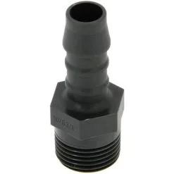 BOUTTé Embout Cannelé ABS Pour Tuyau Ø10 Mâle 12-17