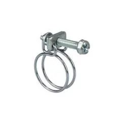 BOUTTé 2 Colliers Double Fil Acier Ø 20/23, Pour Tuyau Ø15 - BOUTTÉ