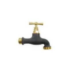 BOUTTé Robinet D'arrosage Bicolore Ardoise, 15x21/20x27 Boutte