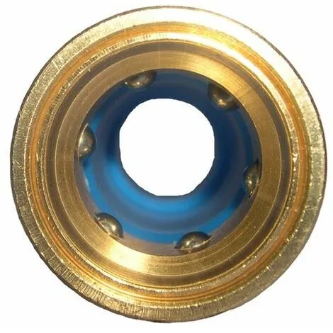 Boutté Raccord Rapide Rouge Automatique Laiton Aquastop Ø19 2 Boutté Raccord Rapide Rouge Automatique Laiton Aquastop Ø19 – Image 2