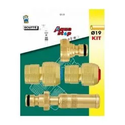 Boutté Kit D'arrosage 4 Pièces Pour Tuyau Ø19