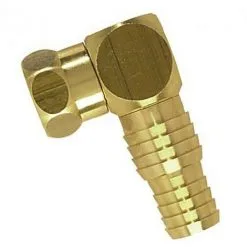 BOUTTé Raccord Tournant Coudé étagé - Ø Tuyau Mm: 15 & 19 - Filetage Femelle: 20 X 27