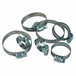 BOUTTé Collier Bande Ajourée Acier - Assortiment - Cond.: Blister De 6 - Largeur Mm: 8 - Composition: 1 X Ø12 - 2 X Ø15 - 2 X Ø19 - 1 X Ø25