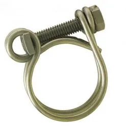 BOUTTé Collier Double Fils Acier - Cond. /pcs: 2 - Ø Mini - Maxi Mm: 27 - 31