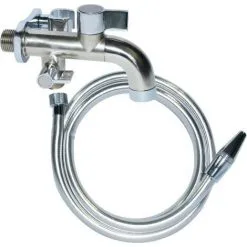 BOUTTé Robinet De Jardin 2 En 1 Avec Lance Two - Gris