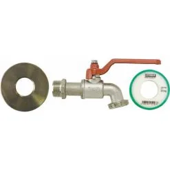 BOUTTé Kit Adaptateur De Cuve 1000l Avec Robinet 1/4 Tour