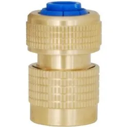 BOUTTé Raccord Rapide En Laiton Pour Tuyau Diamètre 1.5cm