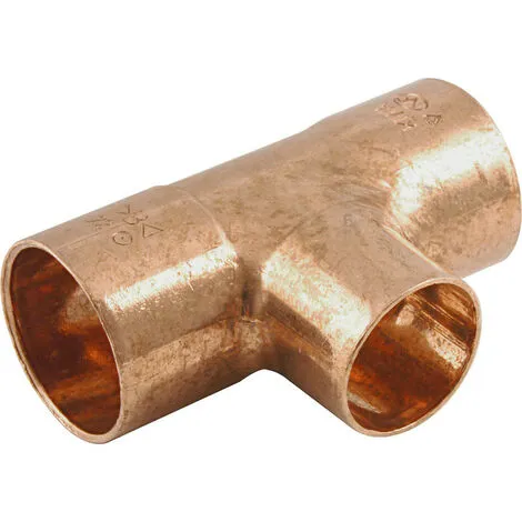 BOUTTé Té Réduit Femelle à Souder FMF Ø22-16-22 2 BOUTTé Té Réduit Femelle à Souder FMF Ø22-16-22 – Image 2