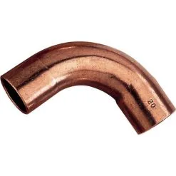 BOUTTé Courbe 90° Cuivre FF Grand Rayon Ø18