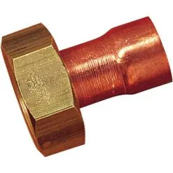 BOUTTé Raccord Fer-cuivre Ø14 - 12x17