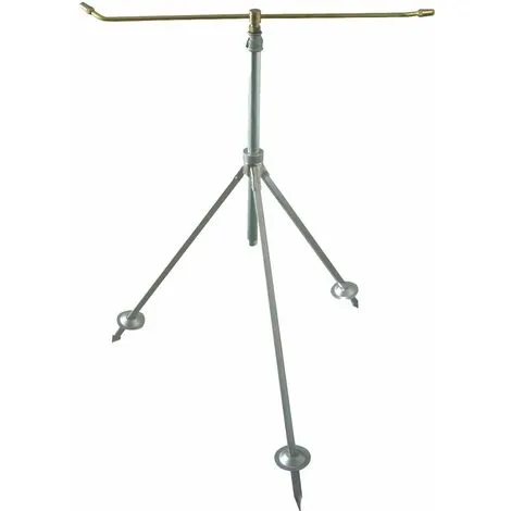 BOUTTé Arroseur Rotatif Sur Trepied - Gris 1 BOUTTé Arroseur Rotatif Sur Trepied - Gris