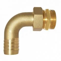 BOUTTé Embout Mâle Coudé Démontable Laiton BOUTTÉ - Filetage: 26x34 - Ø Tuyau Mm: 25