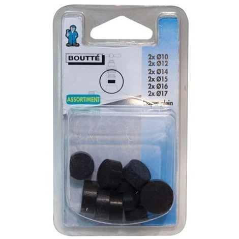 BOUTTé BOUTTE - Joint Clapet Plein - Assortiment - Lot De 12 1 BOUTTé BOUTTE - Joint Clapet Plein - Assortiment - Lot De 12