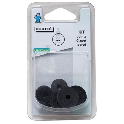 BOUTTé BOUTTE - Joint Clapet Percé - Assortiment - Lot De 10 1 BOUTTé BOUTTE - Joint Clapet Percé - Assortiment - Lot De 10